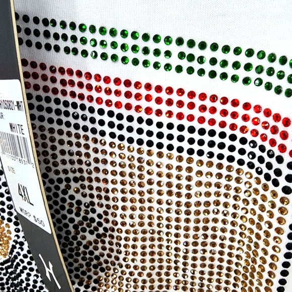 Hudson Outerwear White T Shirt Size 4X - Picture 3 of 6